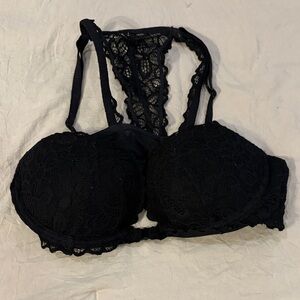 Elegant Black Lace Bralette